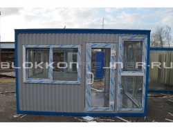 Блок-контейнер 4м, проходная, г.Ставрополь в Алущевске