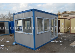 Блок-контейнер 4м, проходная, г.Ставрополь в Алущевске